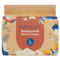 Eco Boom Bamboo Baby Nappies L (9-14Kg)